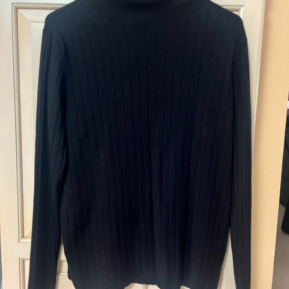 Calvin Klein Black Turtleneck Sweater